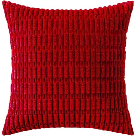 Funda de almohada decorativa Zeceouar de estilo bohemio, 40x40 cm, cojín de pana suave, ideal para sofás, camas y bancos de salón decoración elegante para el hogar liquidación de verano.