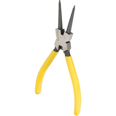 Pince à circlips en acier inoxydable de 18 cm avec circlips incurvés, outil de fixation TU-175HS (1/5)