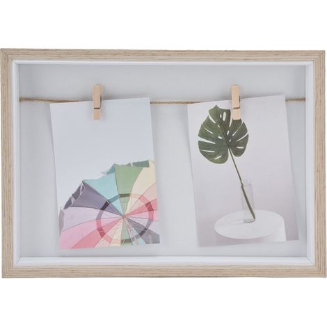 Cadre Photo Moderne en Bois Coloré - Cadre Décoratif Innovant pour Maison, Bureau ou Anniversaire (1/5)