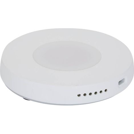 Support Lumineux à LED "Nomad" 12cm Blanc (1/5)