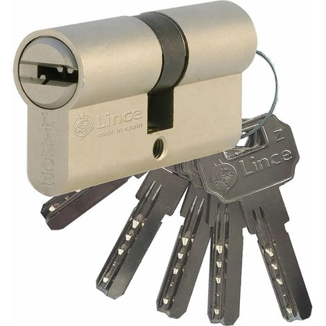 Cilindro di sicurezza Lince C2-9c234032n argento 8 2 cm