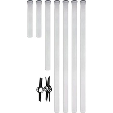 Vaillant Abgasleitung-Pack für Brennwerttechnik (10 m), DN 80 PP, 8000023383