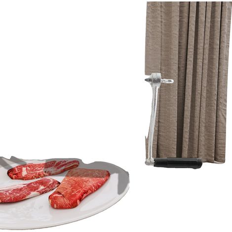 Attendrisseur de viande manuel, conception facile à fixer, construction de haute qualité, outil de cuisine gain de temps (1/5)