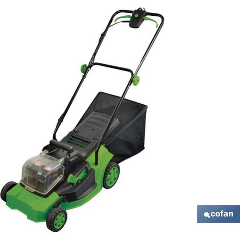 Rasaerba Elettrico Con Ruote 36v 3200 Giri/min 5 Posizioni di Taglio (1/5)