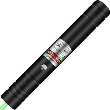 Puntatore laser verde ad alta potenza a lunga distanza, penna puntatore laser, escursionismo ricaricabile, ricarica USB