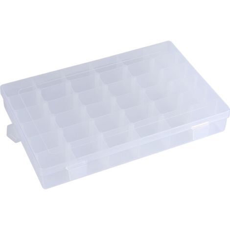 Eosnow - Contenitore portaorecchini regolabile con 36 scomparti, organizer per la casa (1/4)