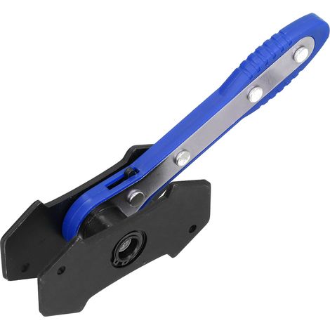 Écarteur de piston d'étrier de frein de voiture en acier, pivotant à 360°, outil d'installation portable, bleu