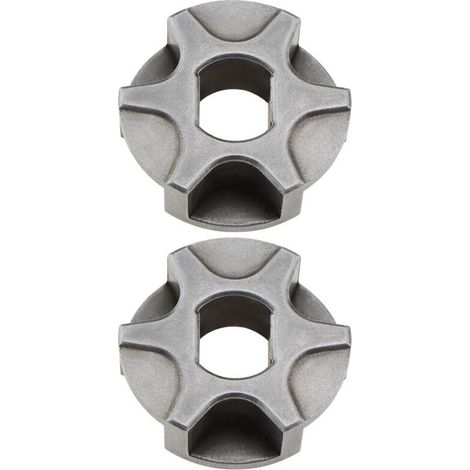 2 Pièces 3/8"pignon de Tronçonneuse Ouverture Cannelée 9mm Engrenage de Guidage Intégré Tronçonneuse Électrique Pièces de Rechange Compatible avec Makita DUC254 DUC204 (1/5)