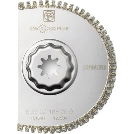 Fein 63502188210 Diamante Lama da taglio segmentata 1.2 mm 90 mm 1 pz. (1/4)