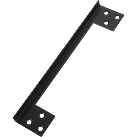 Cache-loquet de Porte à Ouverture Extérieure Acier Inoxydable 7 Pouces Protection de Loquet en L Sécurité Renforcée pour Porte Extérieure Installation Rapide (1/5)