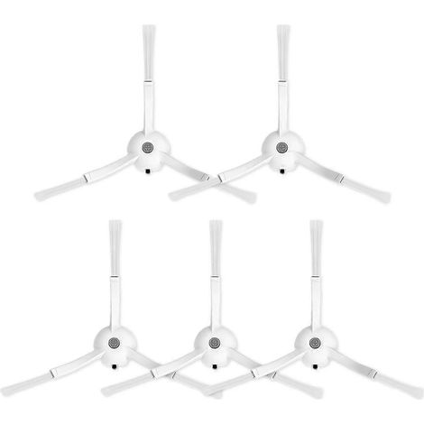 Lot de 5 de rechange brosses latérales pour Roborock Q7Max, Q Revo, Q8, S8, S7, S6, S5, E série aspirateur Cleaners accessoires (1/5)