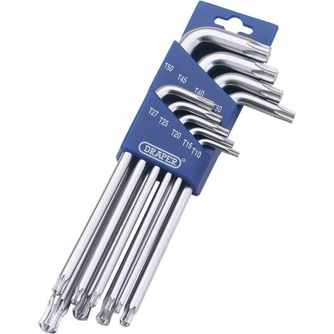 Draper TX-STAR® 1/2" Ball End Key Set (9 Pieces) Model 73035 (1/5)