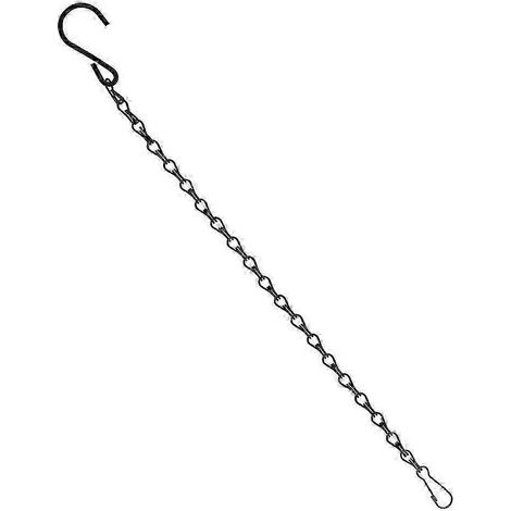 Chaînes de suspension pour plantes, paniers et pots de fleurs, suspensions à chaînes, jardinières suspendues, pots de fleurs suspendus d'intérieur/extérieur-40cm Style 2