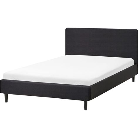 Bed Fabric FITOU 120 x 200 cm (EU Small Double) Black (1/5)