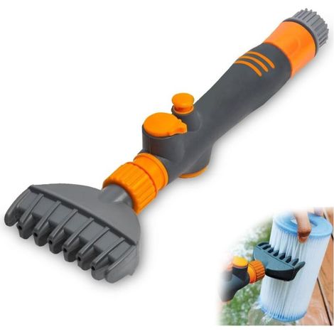 Nettoyant à cartouche de qualité supérieure pour piscine et spa qui élimine les débris et la saleté des filtres de piscine en quelques secondes Nettoyant à cartouche de piscine durable (1/5)