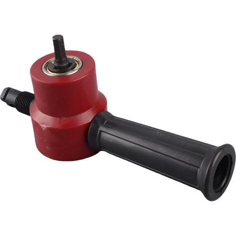 Tête Double Cisaille Tôle Grignoteuse Adaptateur Perceuse Coupe Droite Courbe et Cercle pour Métal (1/5)