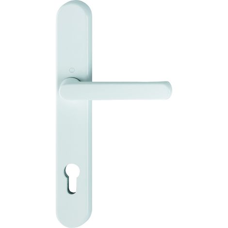 HOPPE® Drücker-Halbgarnitur mit Schmalschild Luxembourg 099KH/3357N, Aluminium, 8210130