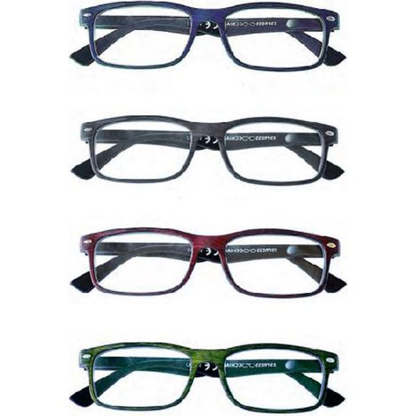 OCCHIALI LETTURA "WOOD" 2,50 DIOTTRIE ESPRESSO