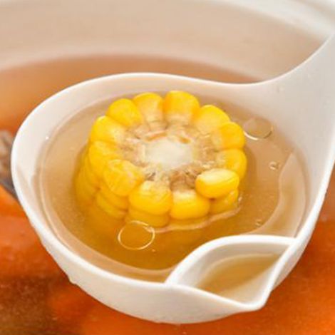 Silikon-Sieb/Abtropflöffel für den Hausgebrauch, geeignet für Fondue, zum Trennen von Öl und Brühe. (1/5)
