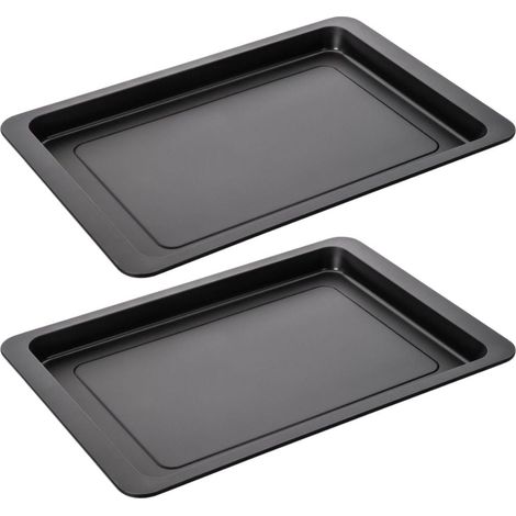 Lot de 2 plaques à pizza rectangulaires 42/29/2,5 cm en acier Spécial crountries Spécial crountries Zenker Spécial crountries (1/5)