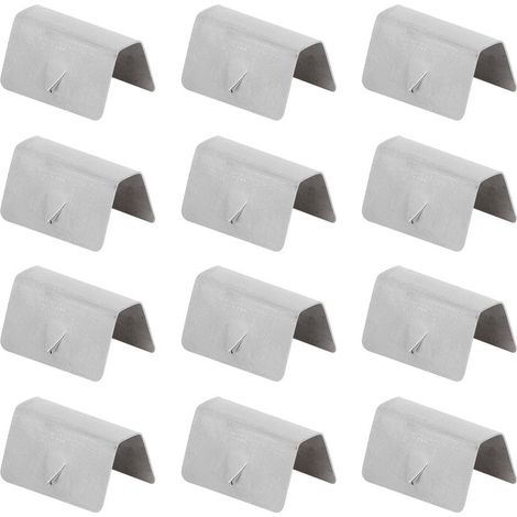 Soavoa Clips Fixation Acier Inoxydable pour Déflecteur HEKO G3 Lot de 12 Pièces Résistantes à la Corrosion et aux Intempéries (1/5)