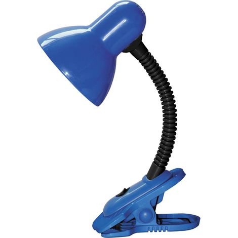 Lampe à pince étagère bleue E27 Dennis 4260 Rabalux (1/3)