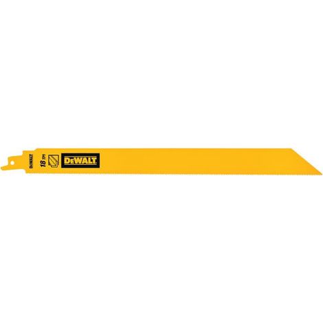 Ensemble de 5 lames BiM pour la scie alternative Dewalt DT90391 de 18 pouces (304 mm)