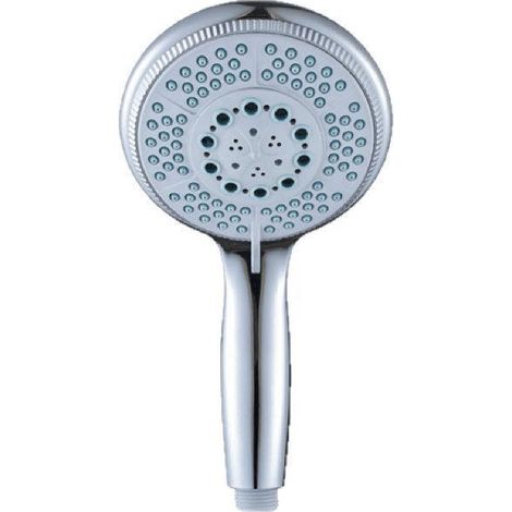 Douchette Main 5 Jets Chromée G1/2 100mm pour Salle Bain (1/4)
