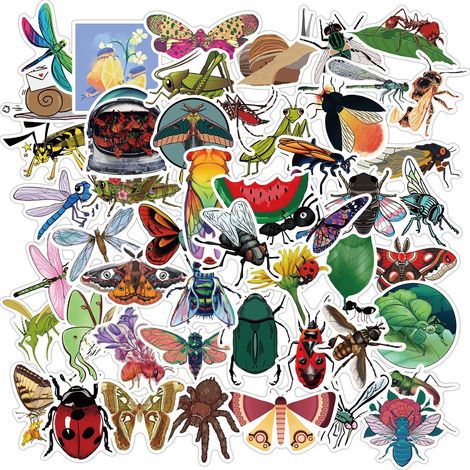 Lot de 50 autocollants vinyle graffiti pour ordinateur portable, voiture, skateboard, moto, vélo, bagages, pare-chocs - décalcomanies bombes urbaines (28) (1/5)