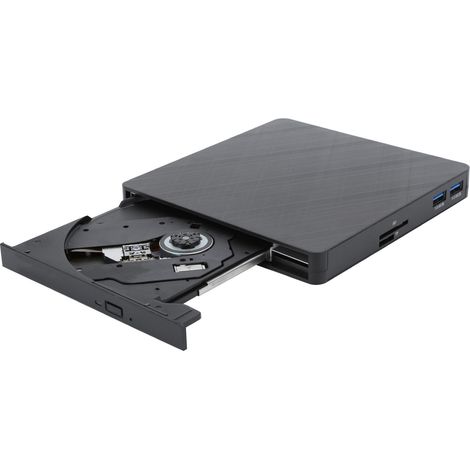 Lecteur CD/DVD externe XD010, lecteur optique USB 3.0 pour PC de bureau