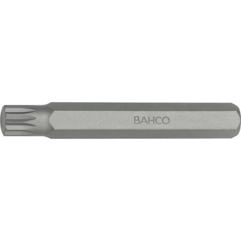 Bahco 10 mm Bits für XZN (Vielzahn)-Schrauben, M12, lang