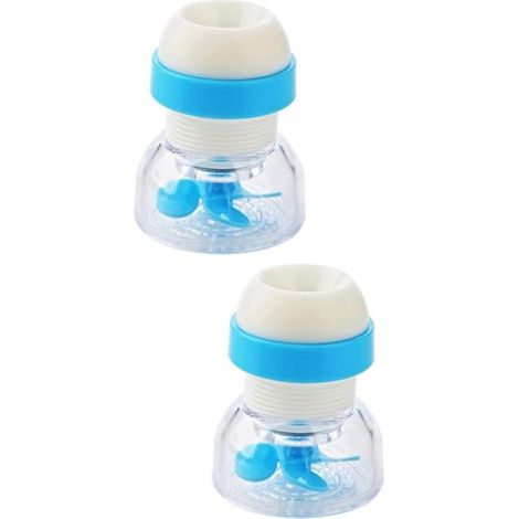 Filtre à robinet 2 pièces pour économiser l'eau, filtre de robinet de cuisine, antirouille, filtre anti-éclaboussures, crépine de robinet, filtre à robinet, embout de filtre à robinet pour économiser (1/5)