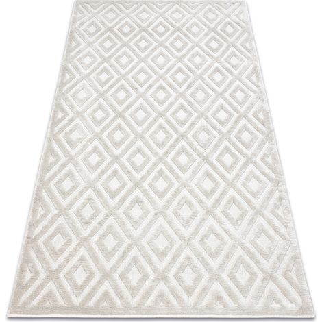 Carpet SANTO SISAL 58365A diamonds beige beige 200x290 cm