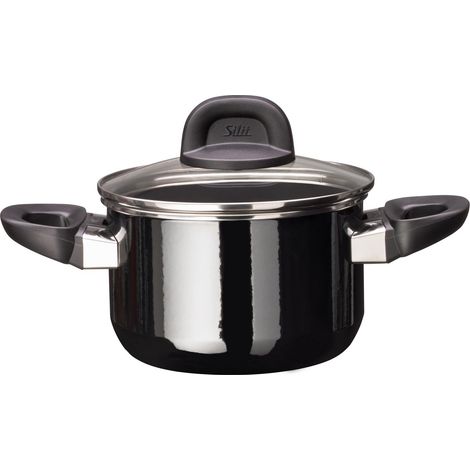 Fleischtopf 16cm Modesto Line black (1/2)