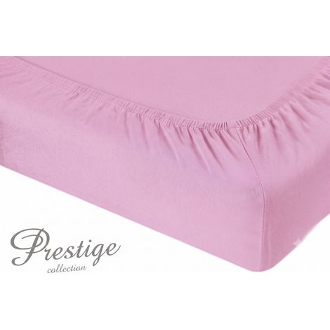 Jersey-Spannbettlaken 180x200 Hellrosa Prestige Kollektion 160 g/m²