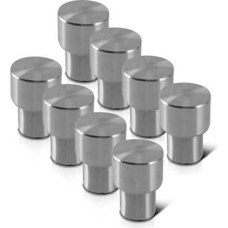 STAHLWERK 2 x bulloni di fissaggio D16 mm per tavoli di saldatura e piastre forate, set di 4