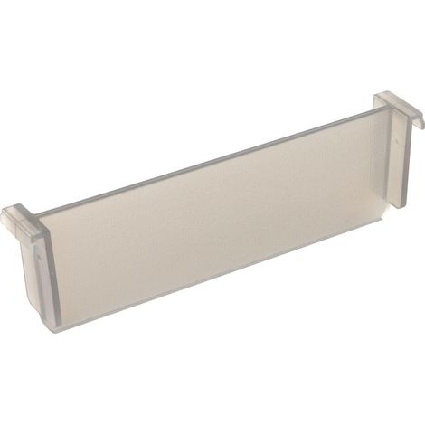 2055.30 40712 Séparateur transversal pour bol de 150 pour le classement libre du tiroir Plastique Transparent Graphite Argent (1/3)