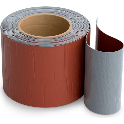 Reparaturband Bitumenband Ziegelrot 100mm / 10 lfm Aludichtband Selbstklebendes (1/5)