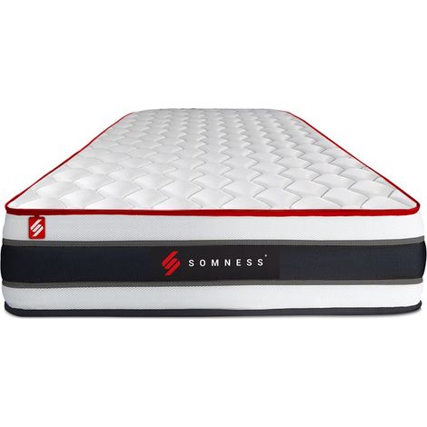 Matratze 90x190 cm Taschenfederkern und Formgedächtnis - Energy