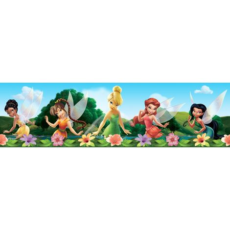 Frise de papier peint adhésive Fées - 10 x 500 cm de Disney (1/2)