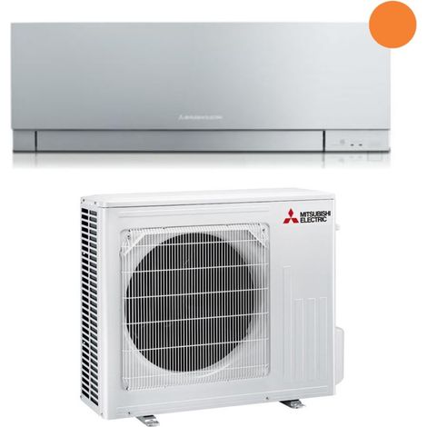 Mitsubishi Electric – Climatiseur réversible 18000 BTU – Inverter R-32 A++ – Wi-Fi intégré – Pression sonore 30-43 dB – Kirigamine Zen Silver - MSZ-EF50VGKS