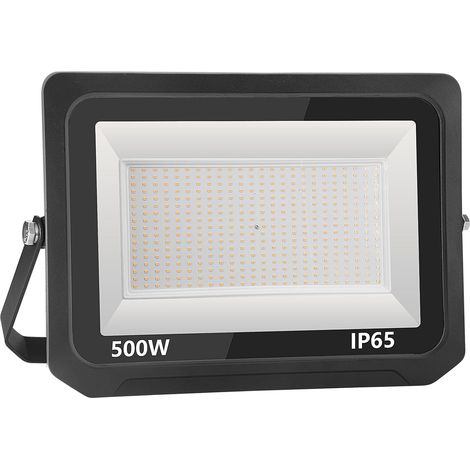 Projecteur LED Extérieur 500W 50000 lúmenes 3000K Blanc Chaud Spot LED Eclairage IP65 Étanche Projecteur Extérieur Eclairage de Sécurité Floodlight pour resistente al agua (1/5)