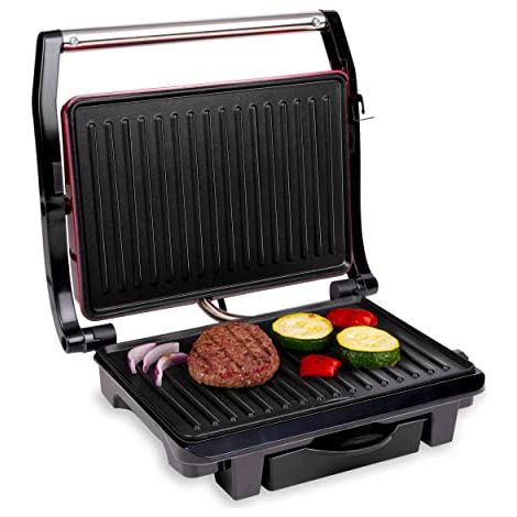 Grill da contatto Alpina contact grill 1000W antiaderente (1/4)