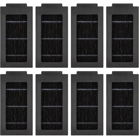(8 pièces) T50 Omni Filtres de rechange pour ECOVACS DEEBOT T50 Pro / T30C Omni, kit d'accessoires, filtre pour aspirateur, filtre vertical (ne convient pas pour T50 Max Pro / T30C Pro Omni) (1/4)
