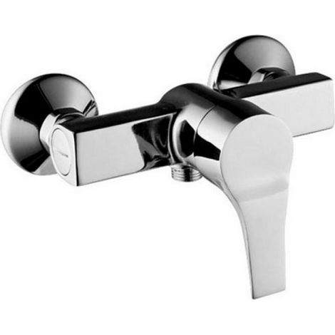 MONOCOMANDO ESTERNO DOCCIA SERIE FLAT Cromo