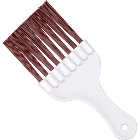 Peigne pour climatiseur à long manche, peigne à ailettes, brosse pour ailettes de condenseur, outil de nettoyage pour dissipateur thermique (1/5)