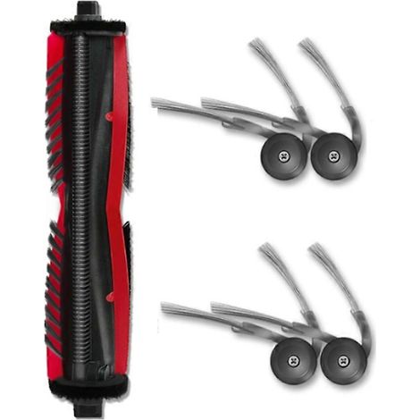 Lot de 5 brosses anti-emmêlement et brosses latérales pour aspirateur robot Roborock Saros Z70 / G30 Space - Accessoires (1/5)
