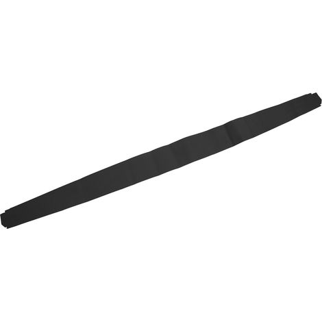 Housse de tableau de bord élégante et résistante, protection robuste, coussin de remplacement pour Tesla Model 3 Y, noir 9040, en daim. (1/5)