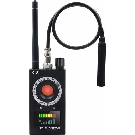 AGE Détecteur Anti-Espion Détecteur de Caméra Détecteur de Signal RF Détecteur de Bogue GPS Détecteur de Caméra Cachée Détecteur de Fréquence de Scanner Radio Radar pour Dispositif de Suivi GSM (1/5)