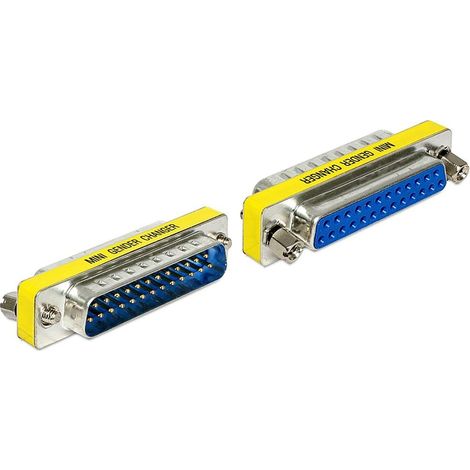 Adaptateur prise Sub-D 25 broches/port